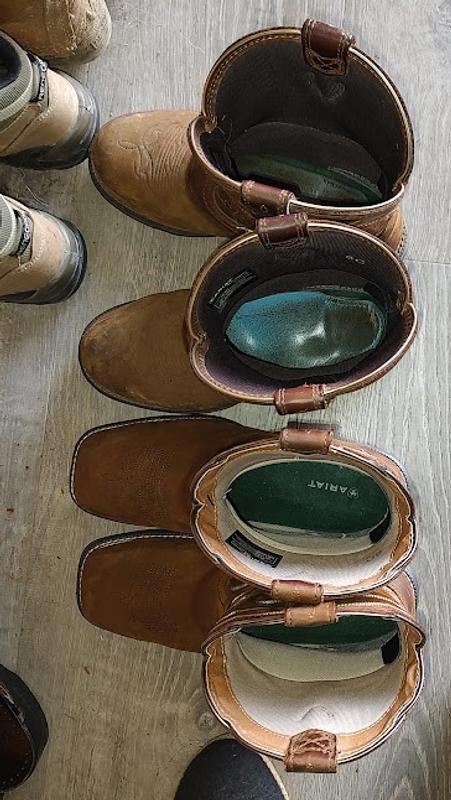 older pair from June and the pair from this month