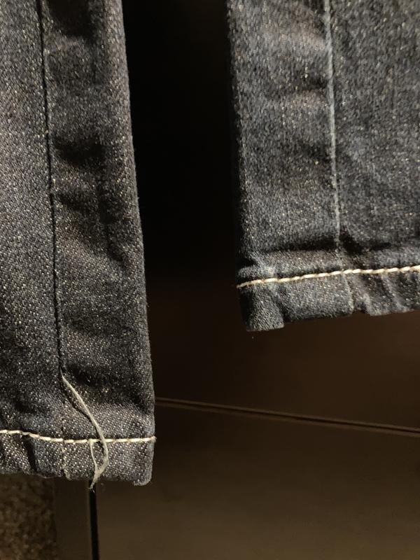 Customer photo for "Very inconsistent leg length"