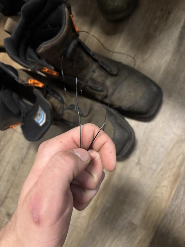 Broken laces