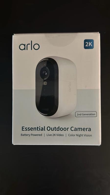 Arlo 2K Essential Gen 2 Wireless Security Camera with Night Vision -  22343822
