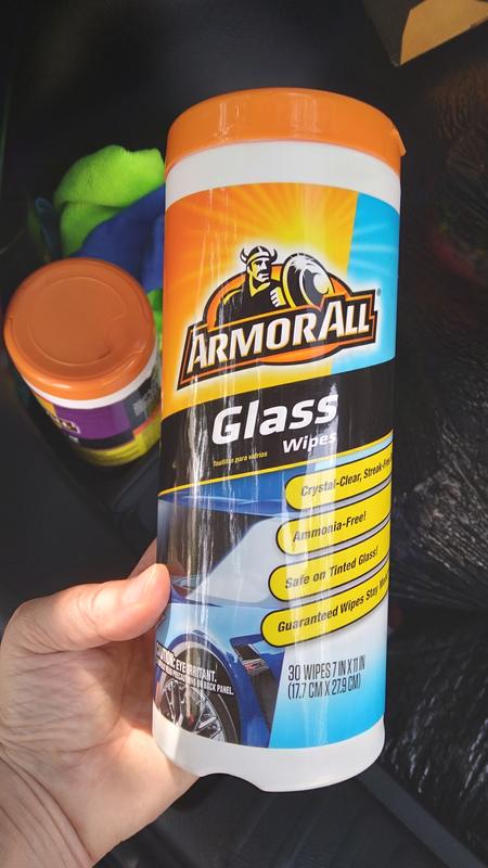 Armor All 1 Step Glass Wipes - 30 Count 1109023