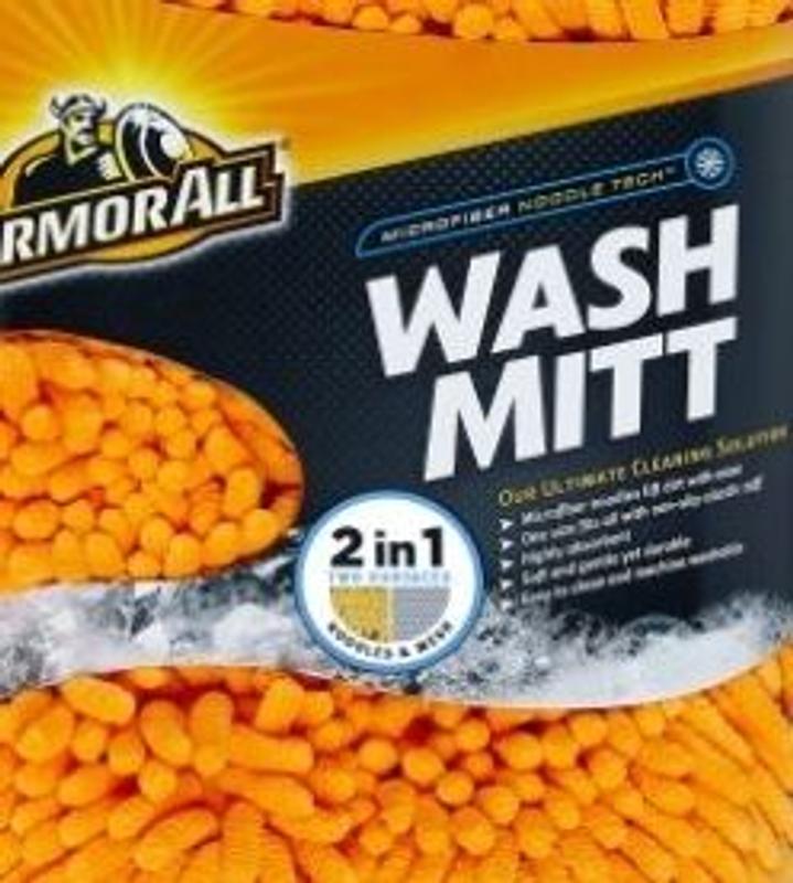 Microfiber Noodle Tech Car Wash Mitt - Armor All