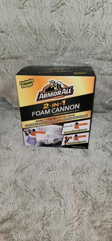 Armor All 2-in-1 Foam Cannon Kit, Car Cleaning Kit Connects to