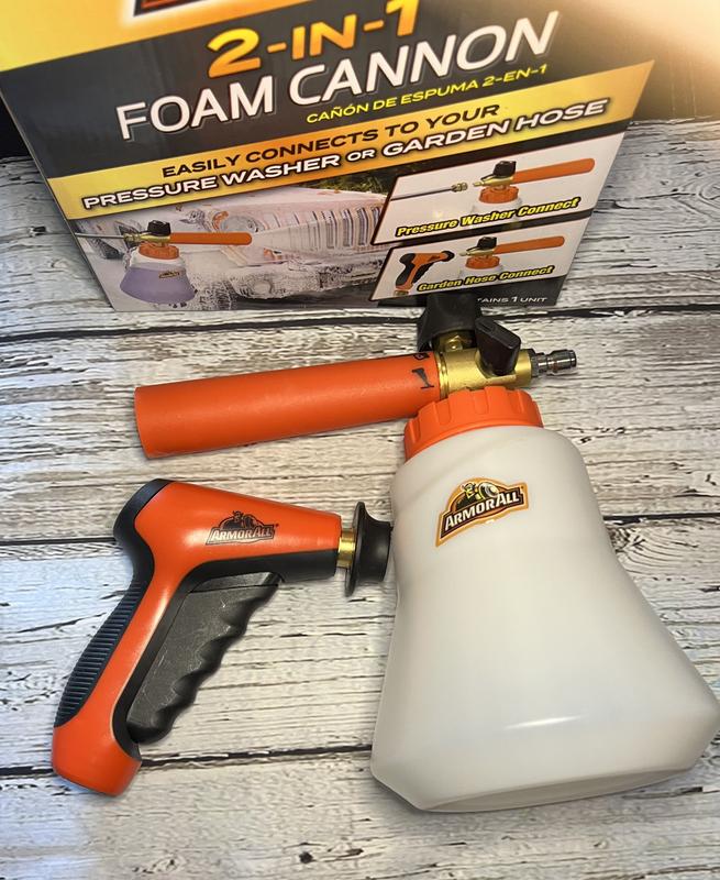 Any garden-hose “foam cannons” worth it? No way for me to have/use a  pressure washer. : r/Detailing