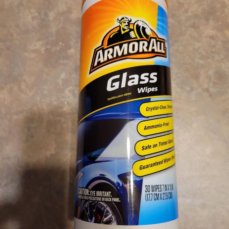 Armor All 17501C Glass Cleaning Wipes, Effective to Remove: Bugs