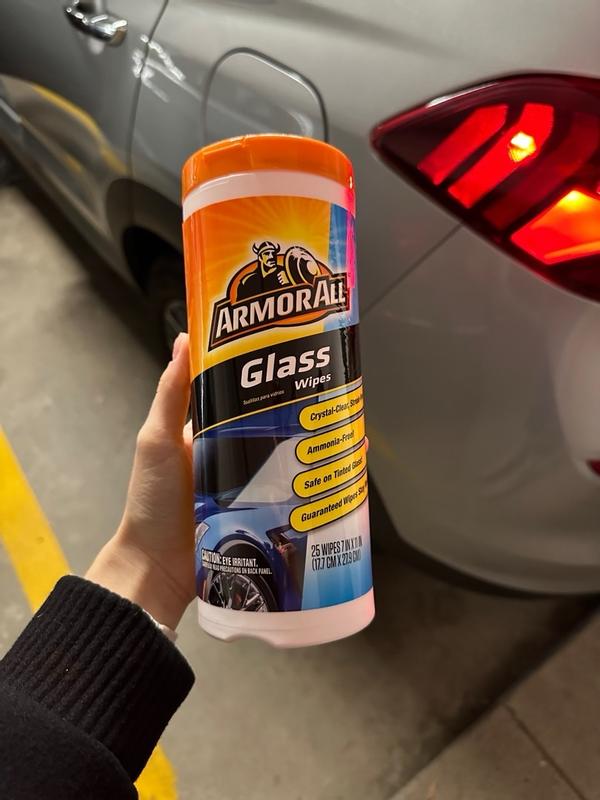 SUDS LAB GZ Crystal-Clear Glass Wipes, Streak-Free Windshield, Mirror, and  Window Wash, Disposable Wipes for Auto Interior and Exterior Car Windows