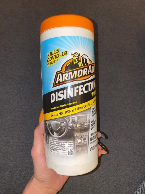 ARMOR ALL Disinfectant Wipe Kills Covid-19 Virus ARMOR ALL Disinfectant Wipe Kills Covid-19 Virus
