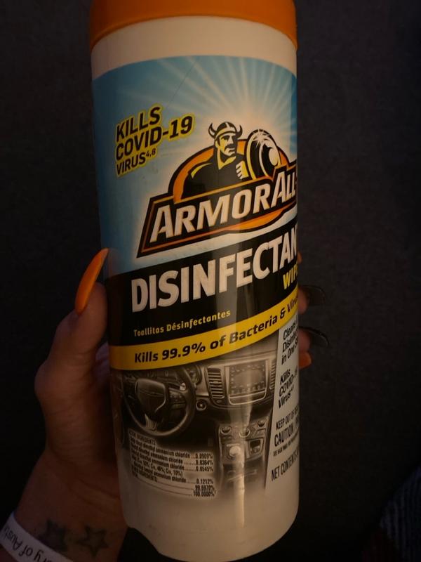 ARMOR ALL Disinfectant Wipe Kills Covid-19 Virus ARMOR ALL Disinfectant Wipe Kills Covid-19 Virus