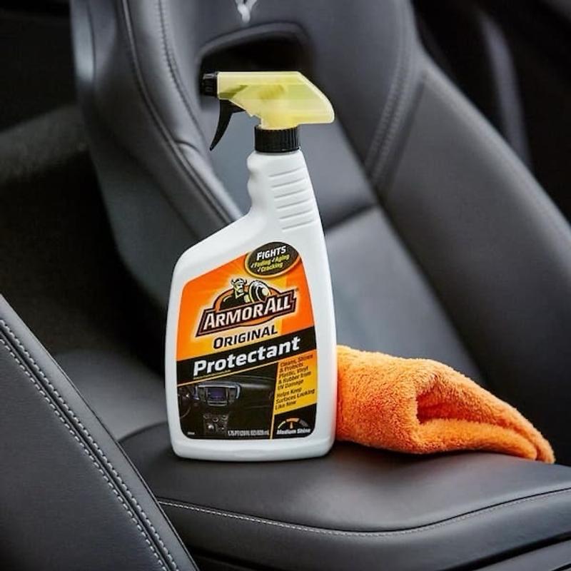 Armor All technology makes it easy to keep your car clean. 