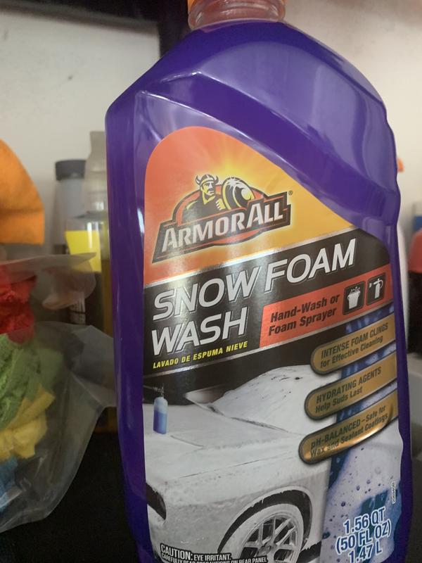 Armor All Car Wash Soap, Foaming Car Wash Supplies, 24 Fl Oz