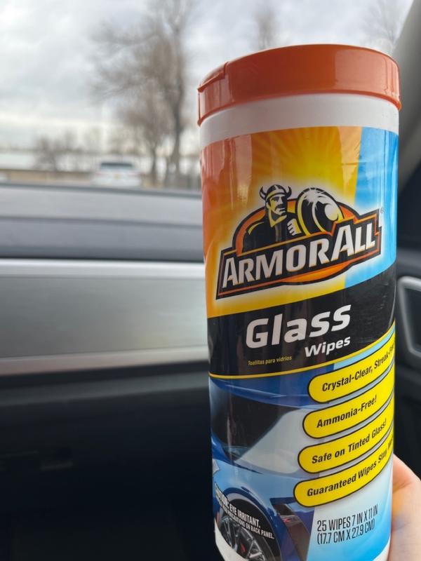 Armor All Glass Wipes 18275, 20 Count, 6 Case