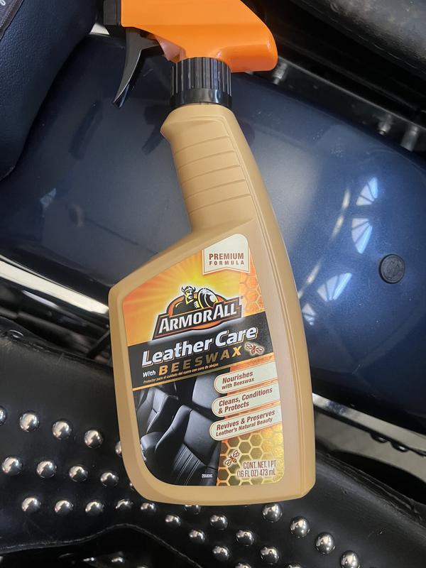 Armor All 18934 Leather Care With Beeswax 16 Fl. Oz for sale
