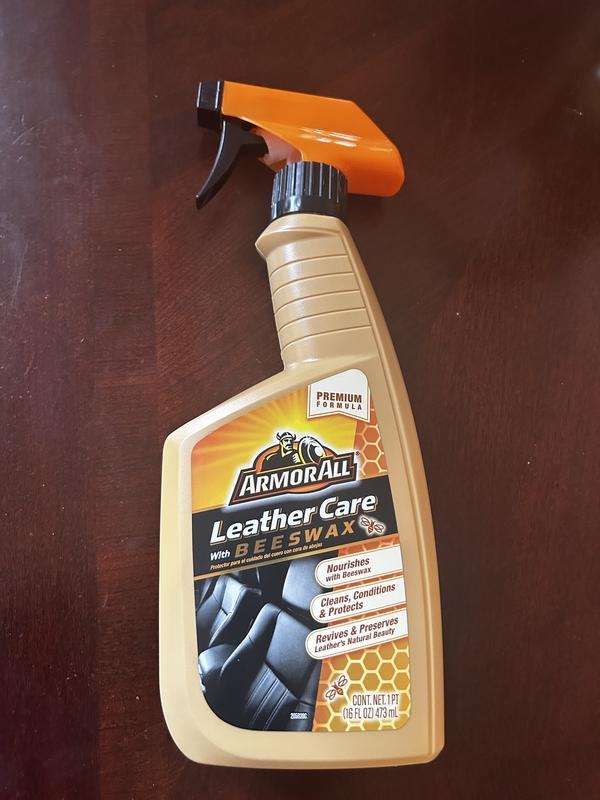 Armor All Leather Care, 16 oz, Car Leather Cleaner and Conditioner
