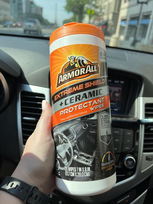  Armor All Wipes 20 Wipes in a Pouch (Protectant, Cleaning and  Glass) : Automotive