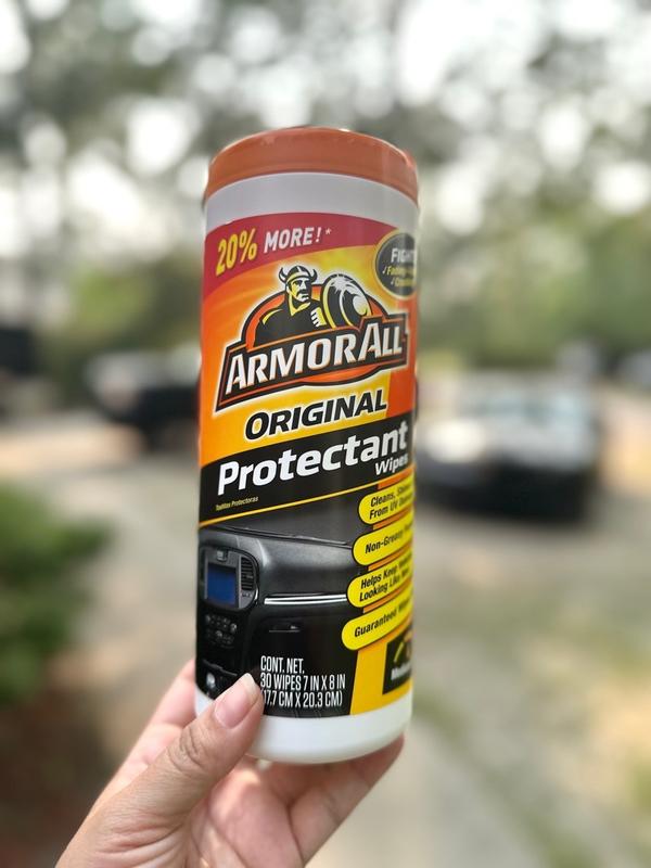 6 PACK Armor All Leather Care Wipes Automotive Protector - 30 count each