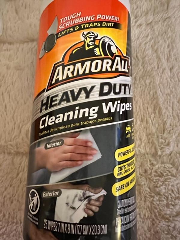 Armor All Heavy Duty Cleaning Wipes 25 Count