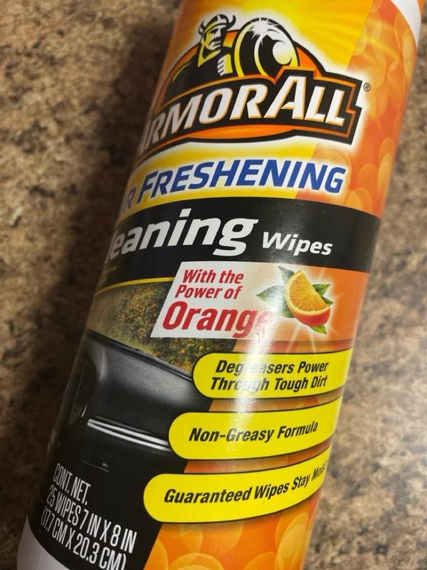Reviews for Armor All Orange Air Freshening Car Cleaning Wipes (25-Count)