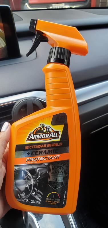 Armor All Extreme Shield Protectant Spray , Interior Car Cleaner with UV  Protection Against Cracking and Fading, 16 Fl Oz