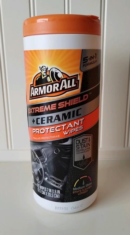Armor All Extreme Shield + Ceramic Leather Treatment and Cleaning Wipes -  25 Count
