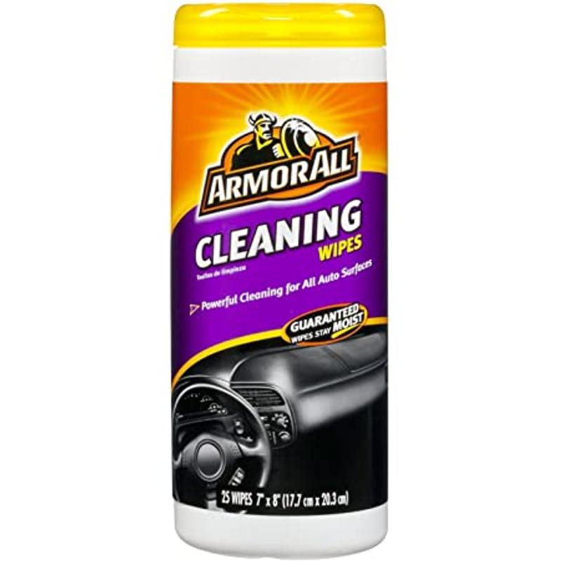  Armor All Car Wash and Car Cleaner Kit by Armor All, Includes  Glass Wipes, Car Wash & Wax Concentrate, Protectant Spray and Tire Foam :  Automotive