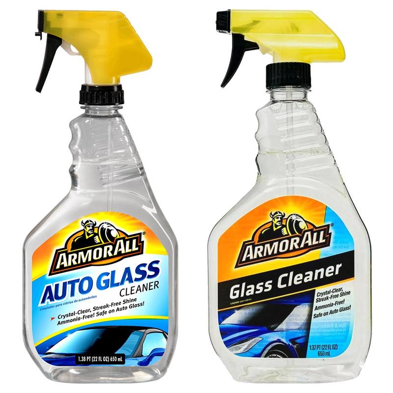 Armor All Liquid Auto Glass Cleaner, Glass Cleaners for Cars, Trucks, 22 Fl  Oz Each