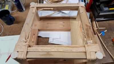 stappled fiber rush with T25