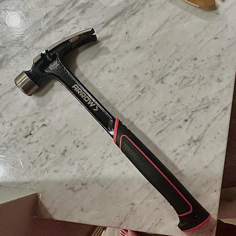 Arrow Fastener 20 -oz Steel Head Claw hammer in the Hammers department ...
