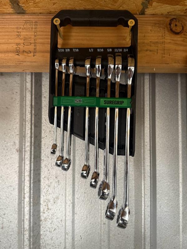 SK SK01365 8 Piece SAE Combination Wrench Set - Arrow Tool Group