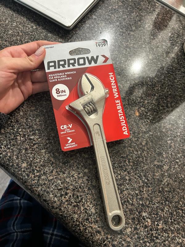 Arrow Fastener 8-in Adjustable Wrench in the Adjustable Wrenches ...