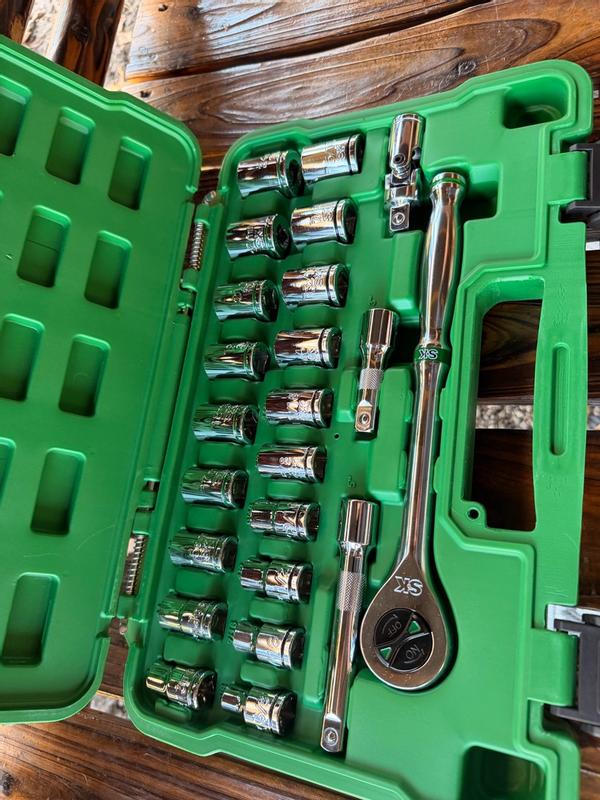 SK SK01508 23 Piece 1/2 160P Mechanic Tool Set - Arrow Tool Group