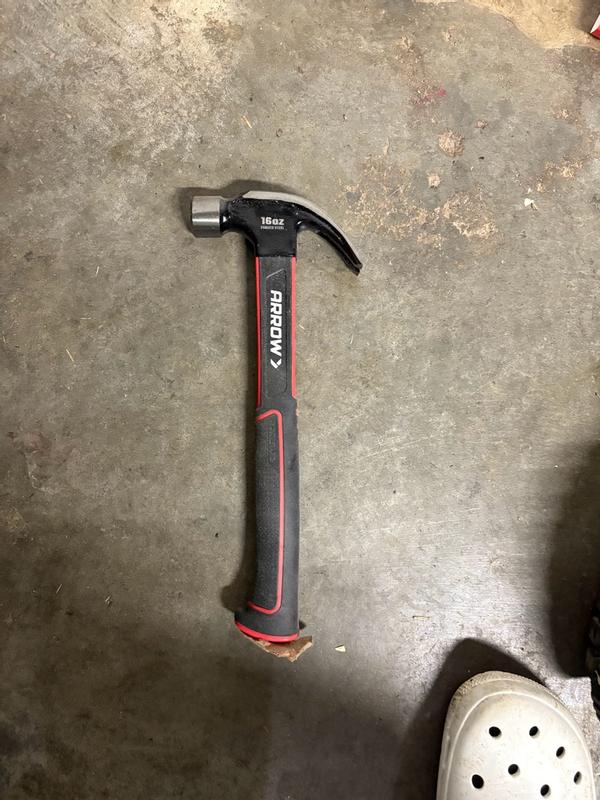 Arrow Fastener 16 -oz Steel Head Claw hammer in the Hammers department ...