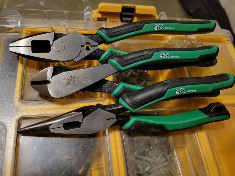 SK SK01326 Plier Set (3-Piece) SK01326 - The Home Depot