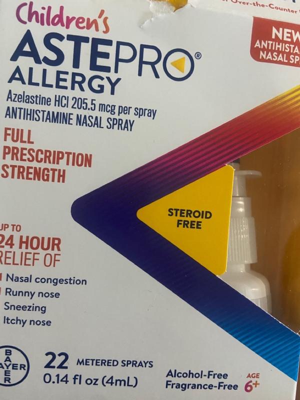 Astepro® Allergy Nasal Spray, 24hour Allergy Relief, SteroidFree