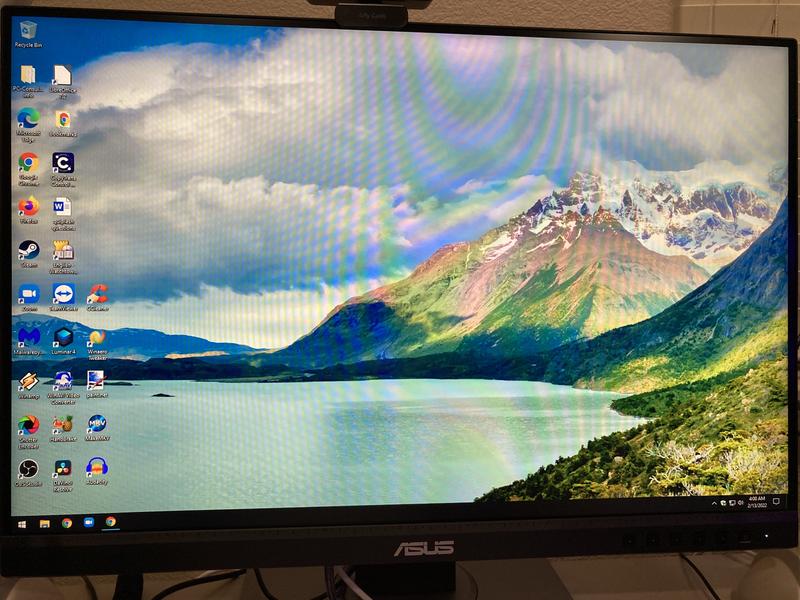 This is set to 22% brightness. Standard mode. Blue light mode 0. I rarely go above 30% brightness, it’s really bright.