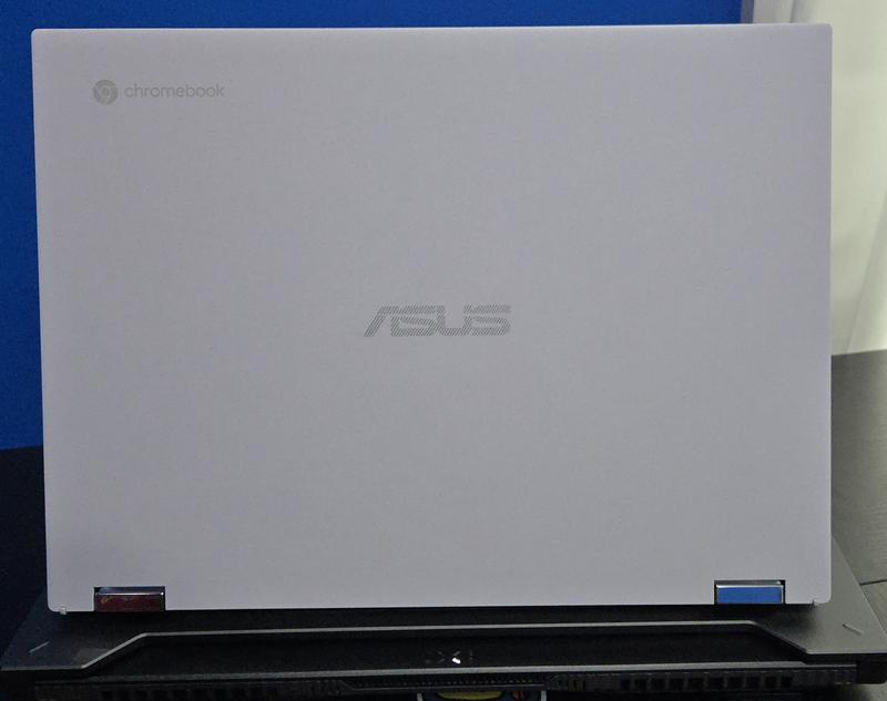 Back side of Chromebook