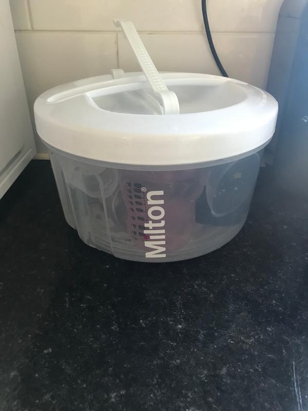milton cold water steriliser asda