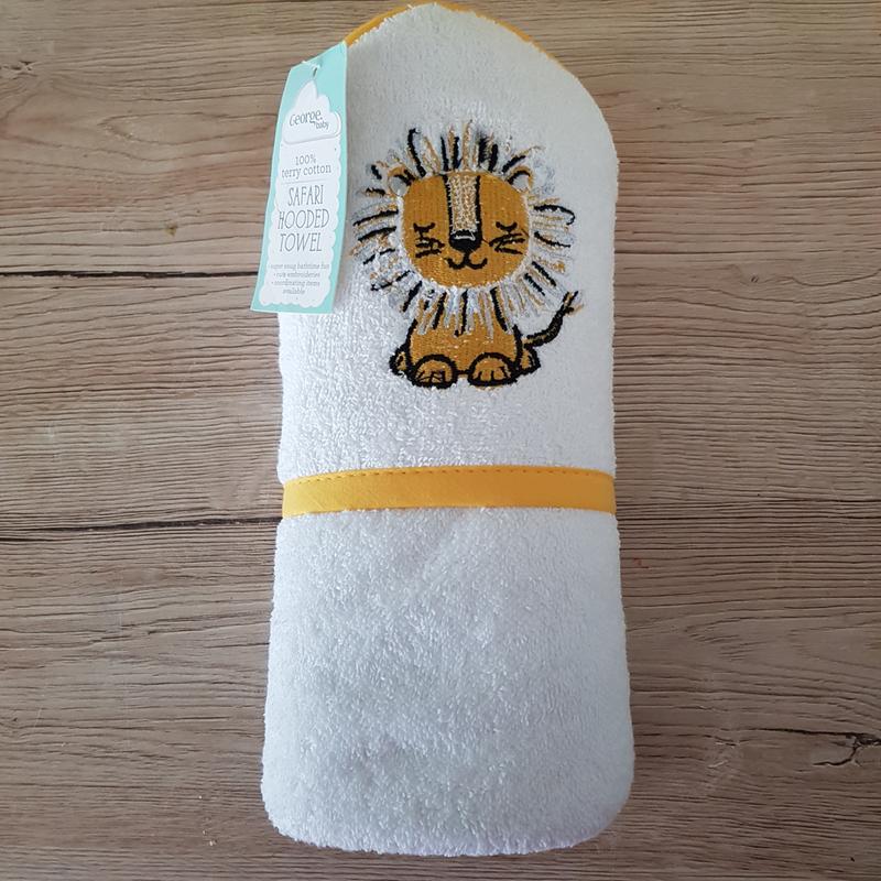 george hooded towel