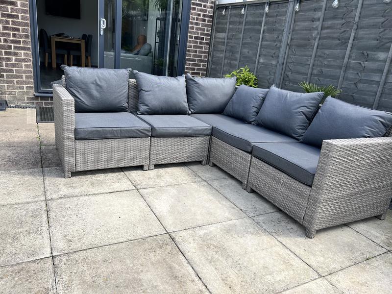 George asda garden 2024 corner sofa