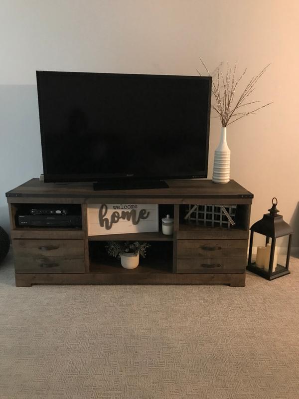 Trinell 63 deals inch tv stand