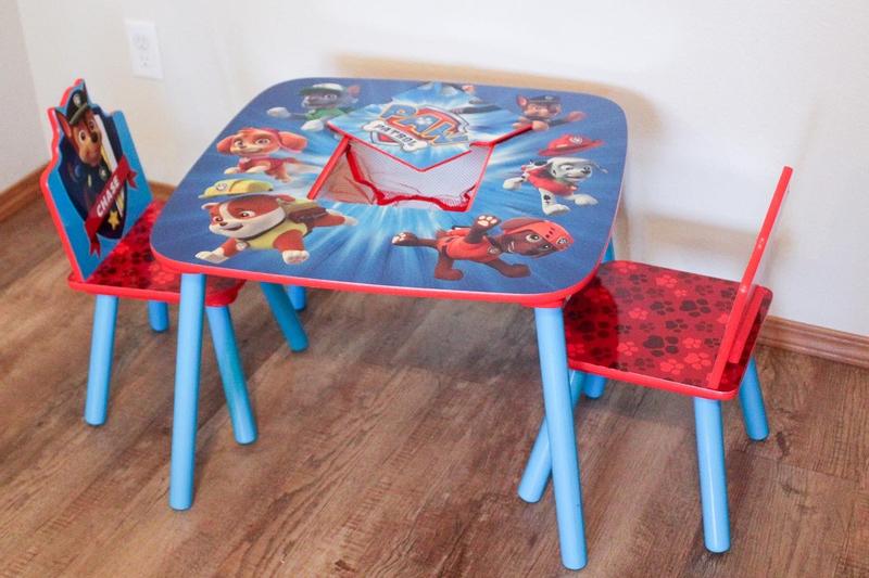 Paw patrol best sale furniture set