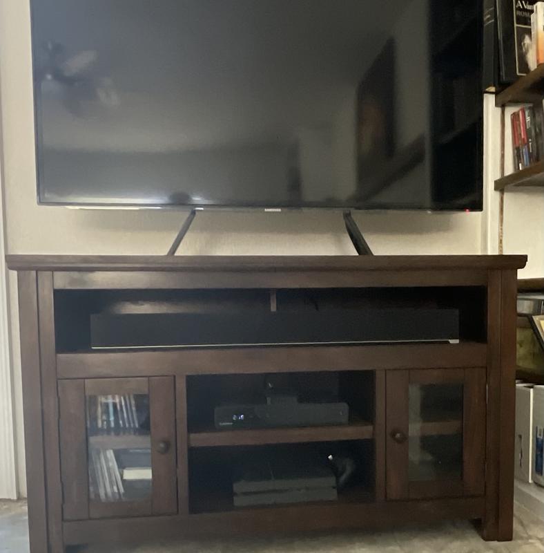 Harpan Brown Small TV Stand