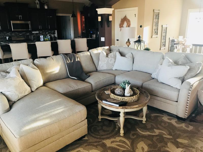 Ashley Luxora Sectional Sofa Review Home Co