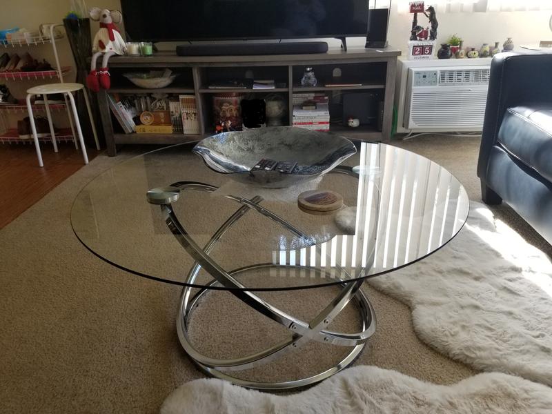 Signature Design by Ashley® Hollynyx Tables in Chrome (Set of 3) Bed