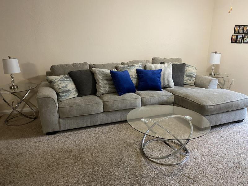 Signature Design by Ashley® Hollynyx Tables in Chrome (Set of 3) Bed