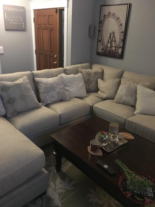 Ashley Luxora Sectional Sofa Review Home Co