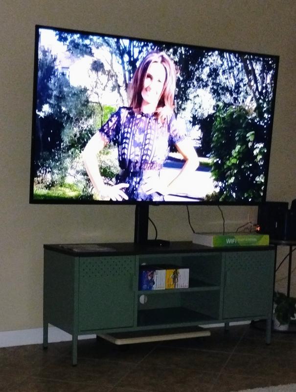 Manhattan Comfort Landen Modern/Contemporary Green 47.3-in W TV stand ...