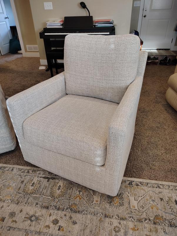 Nenana Next-Gen Nuvella Swivel Glider Accent Chair | Ashley Canada