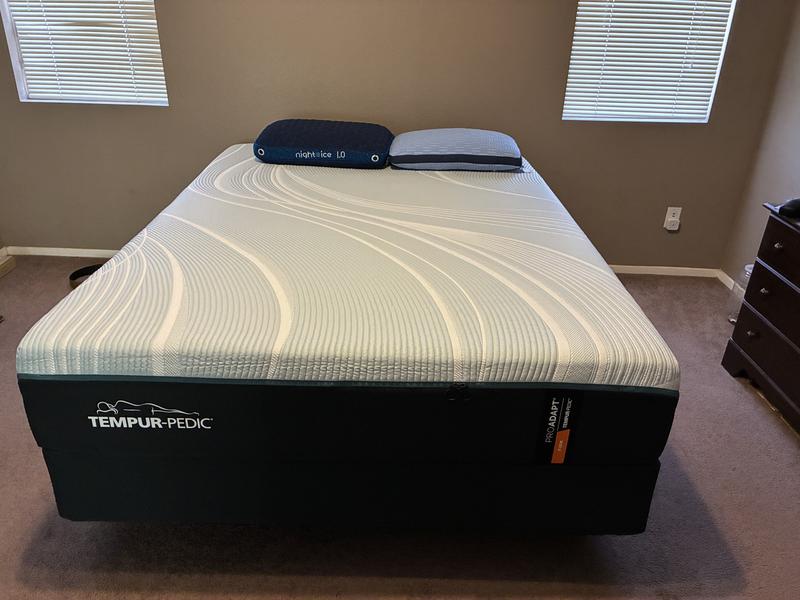 My new complete TempurPedic Pro Adapt Queen bed