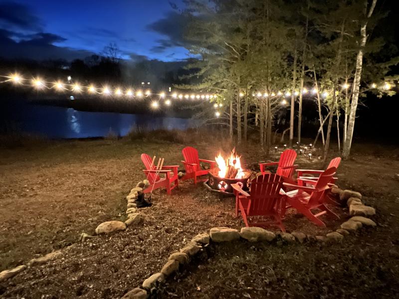 Very sturdy and easy to assemble. We love our red Ashley Adirondack chairs around our fire pit!