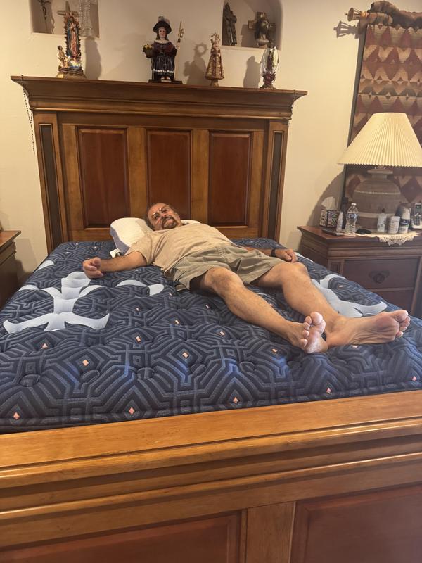 I was happy when we got the mattress but now I’m going to call in make sure they replace it for good